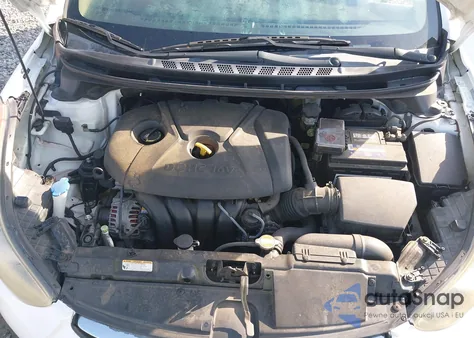 2011 Hyundai Elantra Gls from USA, damaged, VIN 5NPDH4AE9BH019454